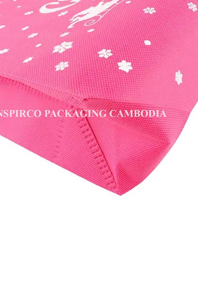 PP NON WOVEN SHOPPING BAG - HANDLES (TOTE BAG) - SILK SCREEN PRINTING