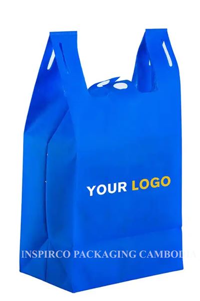 PP NON WOVEN SHOPPING BAG - T SHIRT BAG (U CUT)