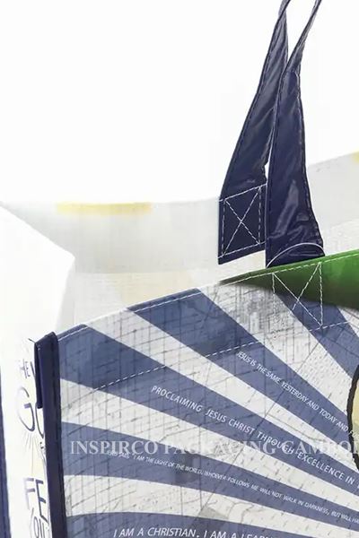 PP NON WOVEN SHOPPING BAG - HANDLES (TOTE BAG) - GRAVURE PRINTING